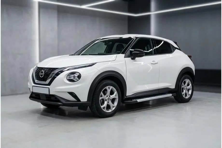 Nissan Juke 2020– Zijdrempels Vision New Grey (set van 2, aluminium) Image