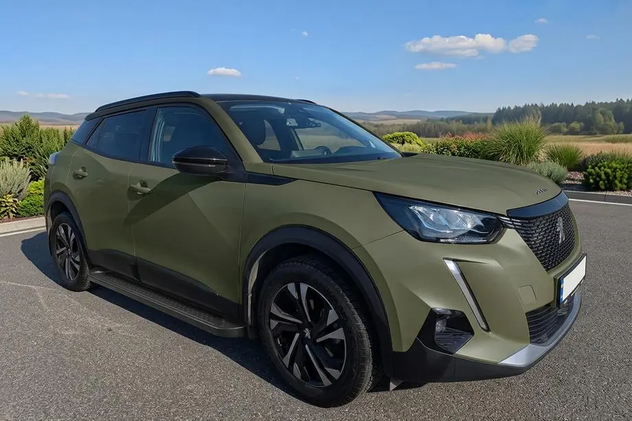 Peugeot 2008 2019– Allmond Black side steps (2 st., aluminium) Image