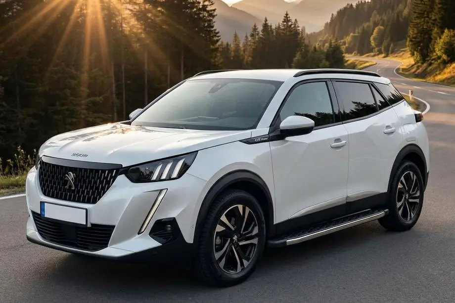 Peugeot 2008 2019– BlackLine side steps (2 stuks, aluminium) Image