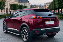 Peugeot 2008 2019– Fullmond side steps (2 stuks, aluminium) foto 1