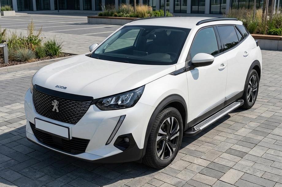 Peugeot 2008 2019– Side steps Line (2 stuks, aluminium) Image