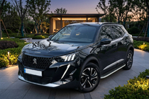 Peugeot 2008 2019– Side steps Tayga Grey (2 stuks, aluminium) foto 1