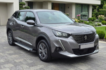 Peugeot 2008 2019– Zijdrempels Vision New Grey (set van 2, aluminium) foto 1