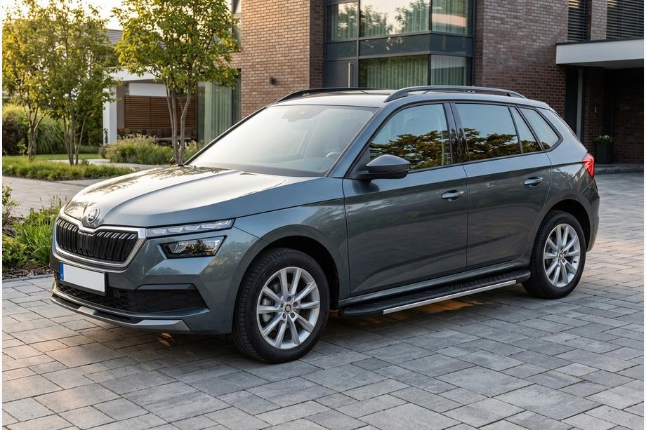 Skoda Kamiq 2019– Bosphore Grey zijtreden (set van 2, aluminium) Image