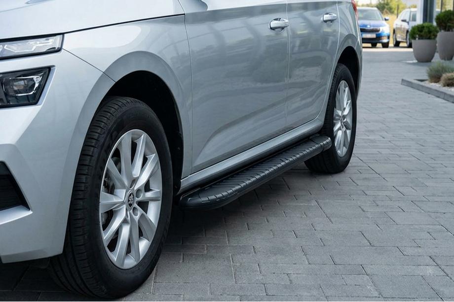 Skoda Kamiq 2019– Bosphore Black zijtreden (2 stuks, aluminium) Image