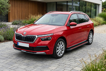 Skoda Kamiq 2019– Side steps Maya Red (2 stuks, aluminium) foto 1
