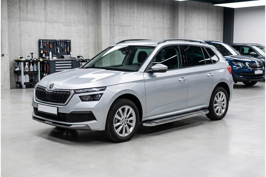Skoda Kamiq 2019– Side steps Maydos V2 (2 stuks, aluminium) Image