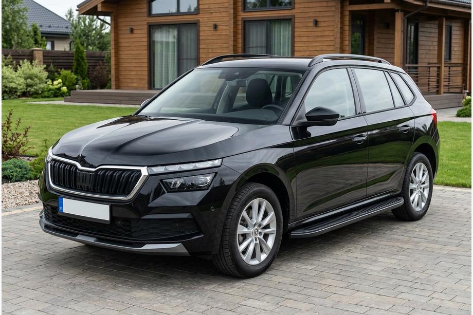 Skoda Kamiq 2019– Tayga Black zijtreden (set van 2, aluminium) Image