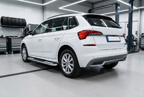 Skoda Kamiq 2019– Side steps Tayga V2 (2 stuks, aluminium) foto 1