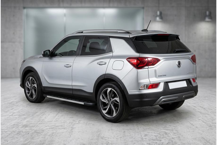 SsangYong Korando 2019– Duru side steps (2 stuks, aluminium) Image
