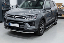 SsangYong Korando 2019– Maya V1 zijtreden (2 stuks, aluminium) foto 1