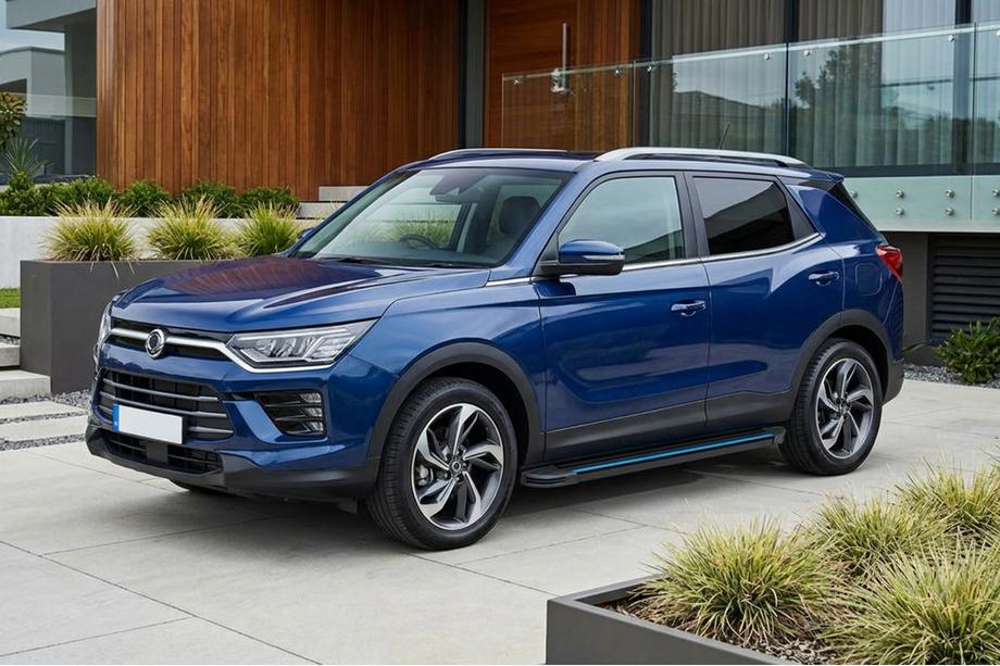 SsangYong Korando 2019– Maya Blue zijtreden (2 stuks, aluminium) Image