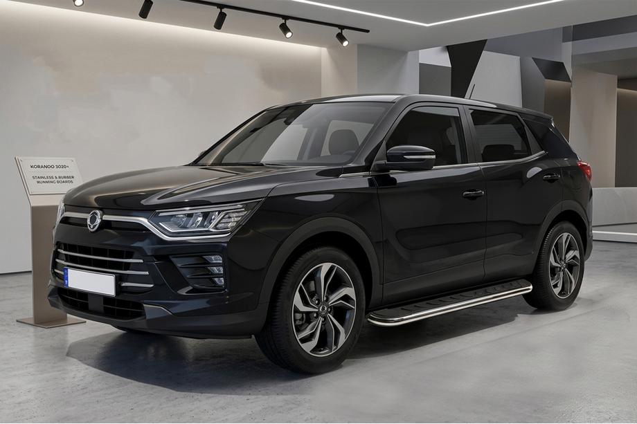 SsangYong Korando 2019– Maydos V1 zijtreden (2 stuks, aluminium) Image