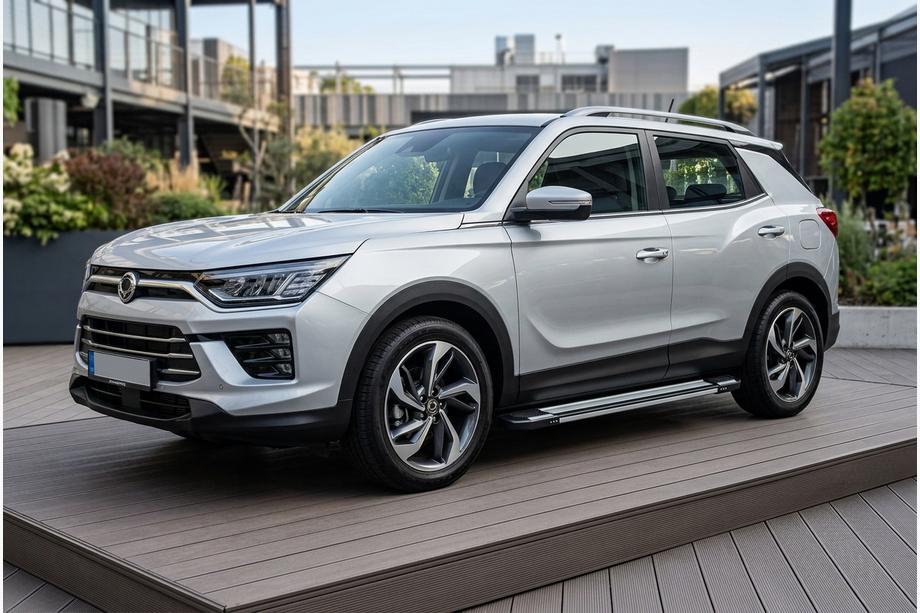 SsangYong Korando 2019– Rainbow zijtreden (set van 2, aluminium) Image