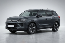 SsangYong Korando 2019– Mevsim Grey side steps (2 stuks, aluminium) foto 1