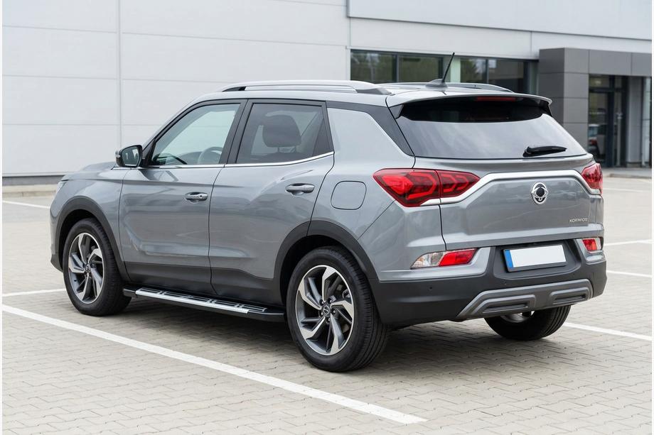 SsangYong Korando 2019– Sunrise side steps (set van 2, aluminium) Image