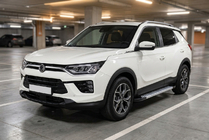 SsangYong Korando 2019– Zijdrempels Vision New Grey (set van 2, aluminium) foto 1