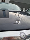 Mercedes E-class W211 2002–2009 Embleem richtkruis (zonder opschrift) foto 8