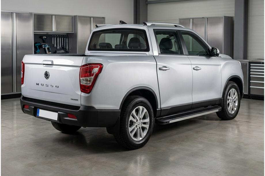 SsangYong Musso II 2018– Maya V1 zijtreden (2 stuks, aluminium) Image