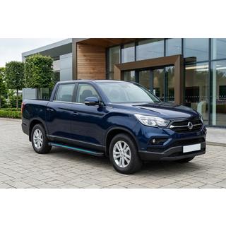 Maya Blue zijtreden (2 stuks, aluminium) SsangYong Musso II 2018– foto 1