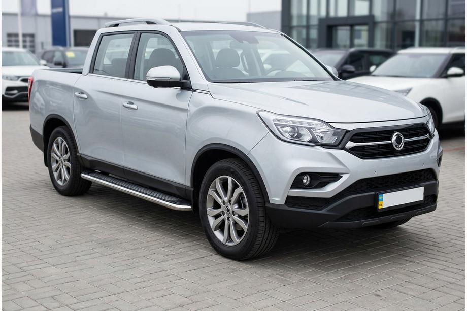 SsangYong Musso II 2018– Side steps Maydos V2 (2 stuks, aluminium) Image
