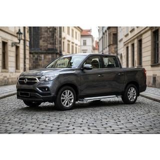 Rainbow zijtreden (set van 2, aluminium) SsangYong Musso II 2018– foto 1
