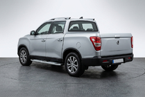 SsangYong Musso II 2018– Mevsim Grey side steps (2 stuks, aluminium) foto 1