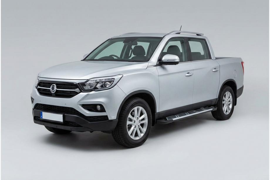 SsangYong Musso II 2018– Sunrise side steps (set van 2, aluminium) Foto 1