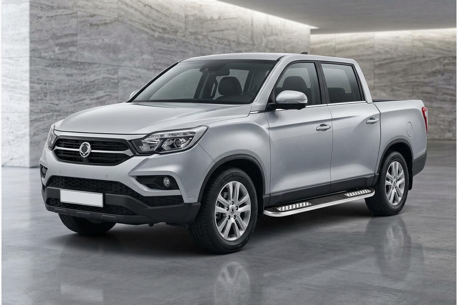 SsangYong Musso II 2018– Side steps Tayga V2 (2 stuks, aluminium) Image