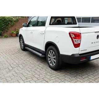 Zijtreden Vision New Black (2 stuks, aluminium)