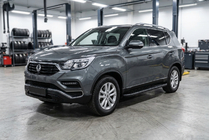 SsangYong Rexton II 2017– Bosphore Black zijtreden (2 stuks, aluminium) foto 1