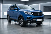 SsangYong Rexton II 2017– Maya Blue zijtreden (2 stuks, aluminium) foto 1