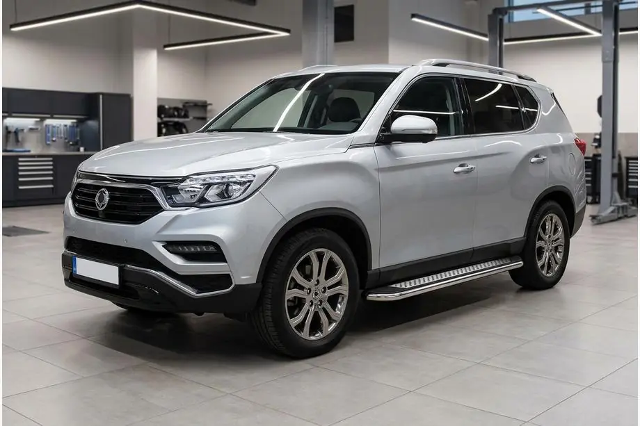 SsangYong Rexton II 2017– Side steps Maydos V2 (2 stuks, aluminium) Image