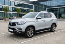 SsangYong Rexton II 2017– BlackLine side steps (2 stuks, aluminium) foto 1
