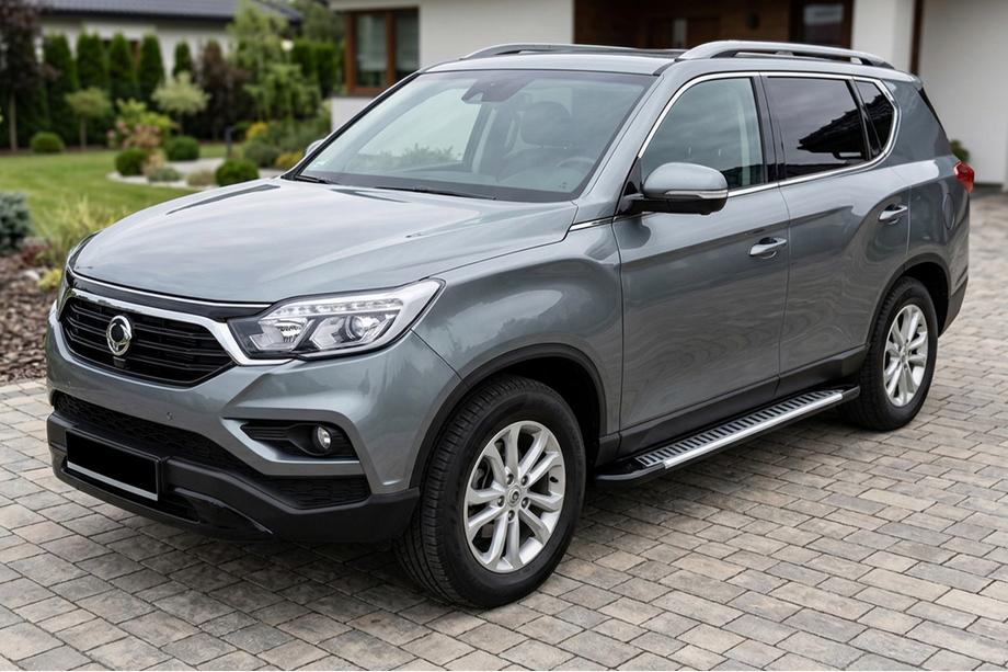 SsangYong Rexton II 2017– Side steps Line (2 stuks, aluminium) Image