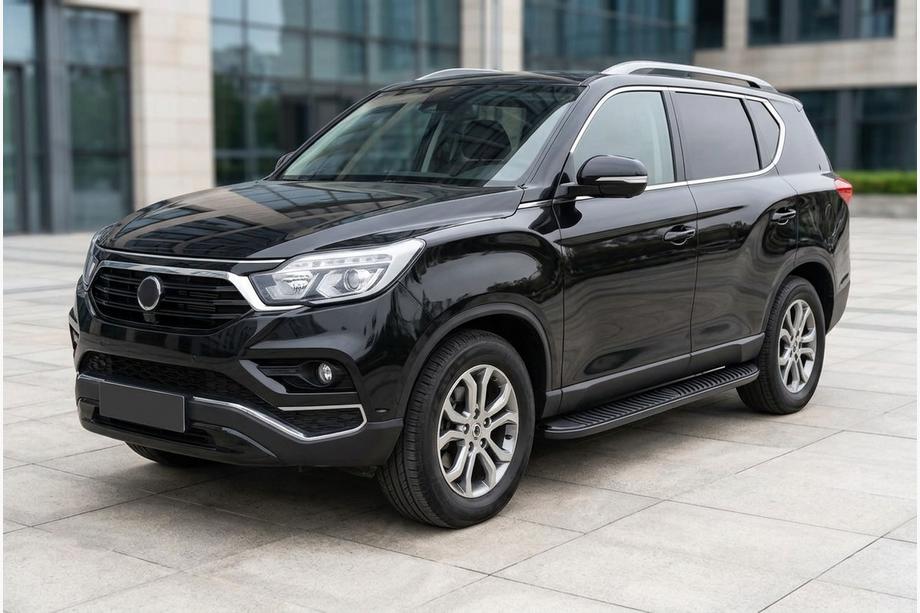 SsangYong Rexton II 2017– Tayga Black zijtreden (set van 2, aluminium) Foto 1