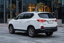 SsangYong Rexton II 2017– Zijdrempels Vision New Grey (set van 2, aluminium) foto 1