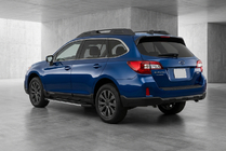 Subaru Outback 2014–2019 Bosphore Grey zijtreden (set van 2, aluminium) foto 1