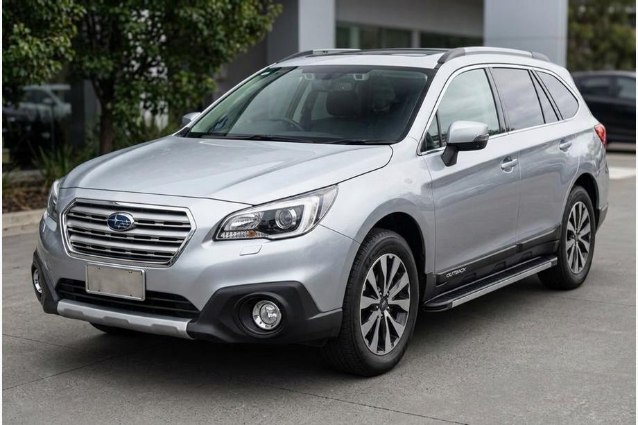 Subaru Outback 2014–2019 Maya V1 zijtreden (2 stuks, aluminium) Image