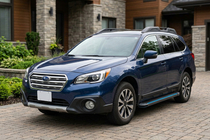 Subaru Outback 2014–2019 Maya Blue zijtreden (2 stuks, aluminium) foto 1