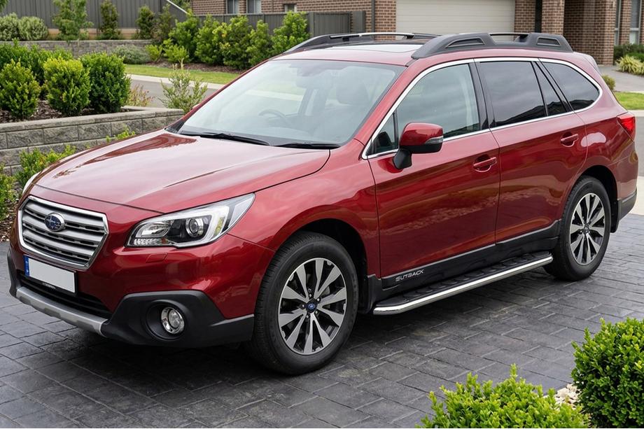 Subaru Outback 2014–2019 Maydos V1 zijtreden (2 stuks, aluminium) Image