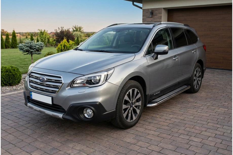 Subaru Outback 2014–2019 Side steps Maydos V2 (2 stuks, aluminium) Image