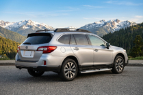 Subaru Outback 2014–2019 Mevsim Grey side steps (2 stuks, aluminium) foto 1