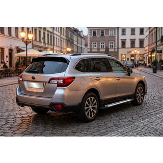 Side steps Line (2 stuks, aluminium) Subaru Outback 2014–2019 foto 1