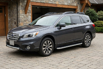 Subaru Outback 2014–2019 Side steps Tayga Grey (2 stuks, aluminium) foto 1