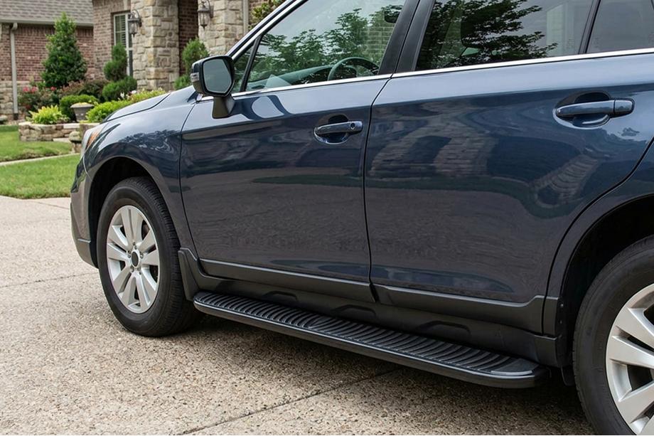 Subaru Outback 2014–2019 Tayga Black zijtreden (set van 2, aluminium) Image