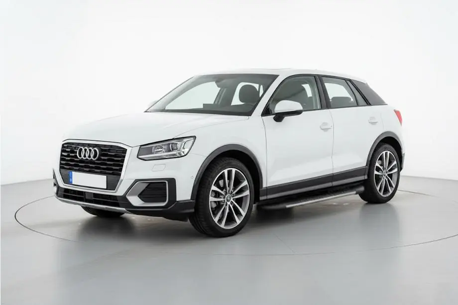 Audi Q2 2016– Bosphore Grey zijtreden (set van 2, aluminium) Image