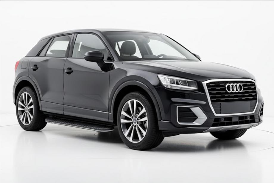 Audi Q2 2016– Bosphore Black zijtreden (2 stuks, aluminium) Image