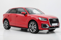 Audi Q2 2016– Side steps Maya Red (2 stuks, aluminium) foto 1