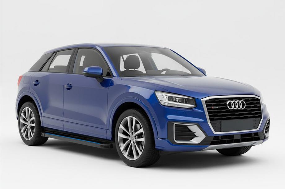 Audi Q2 2016– Maya Blue zijtreden (2 stuks, aluminium) Image